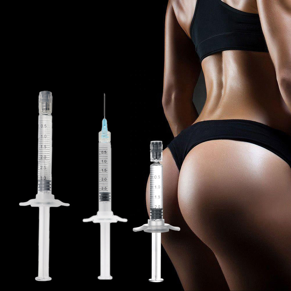 Enhance buttocks with hyaluronic acid
