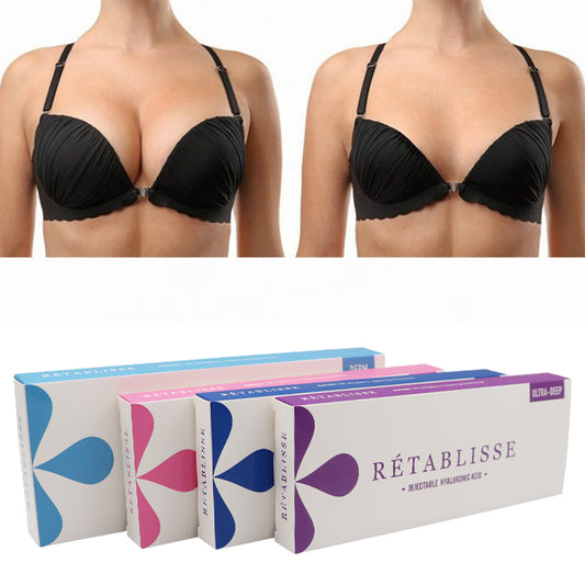 CE hyaluronic acid cross linked dermal filler enlargement buttock breast injection  